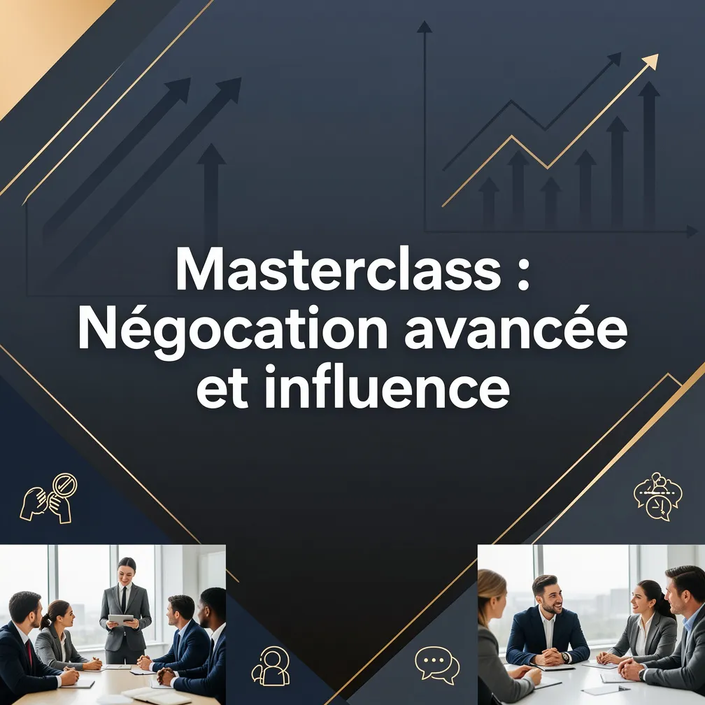 Masterclass : Négociation avancée et influence