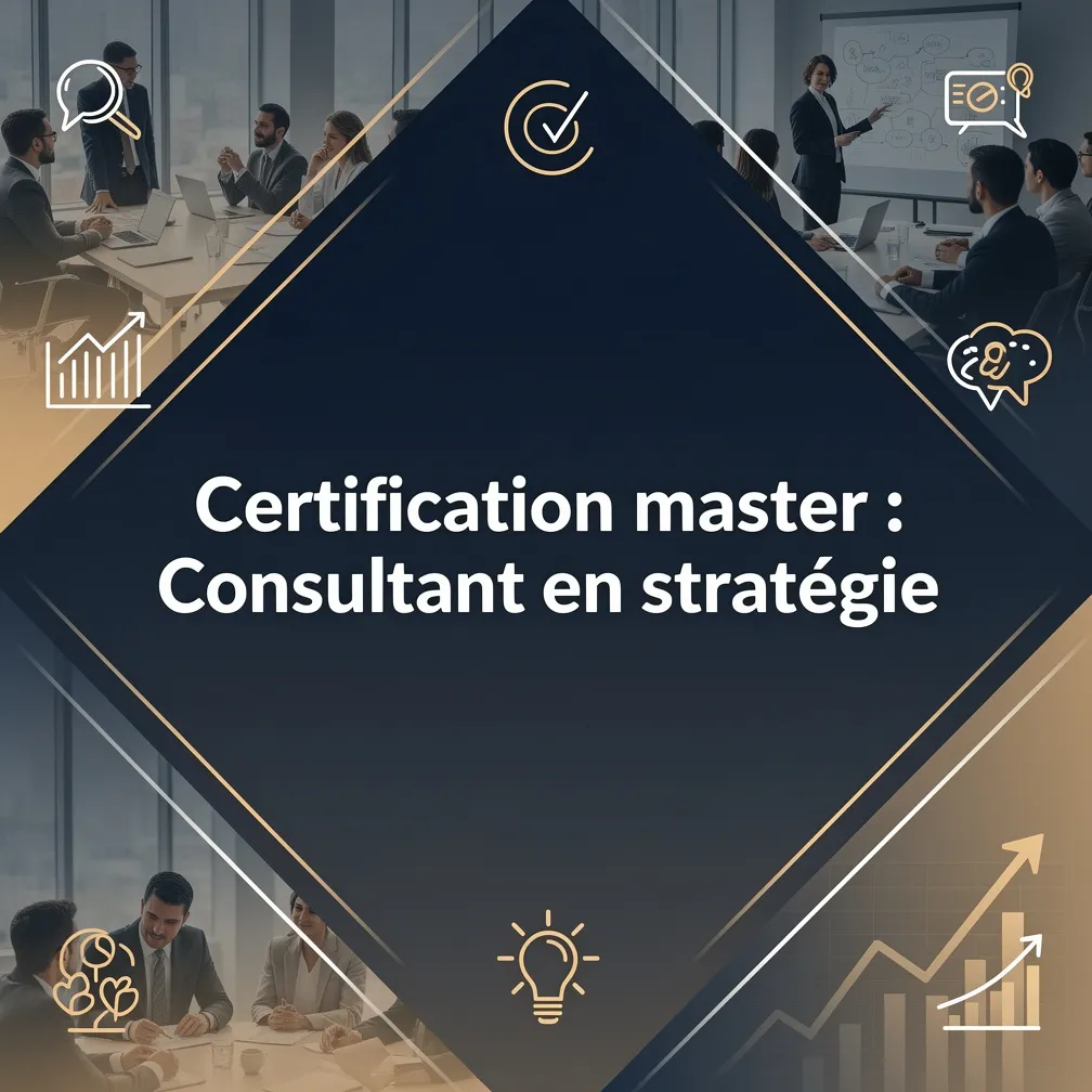 Certification master : Consultant en stratégie