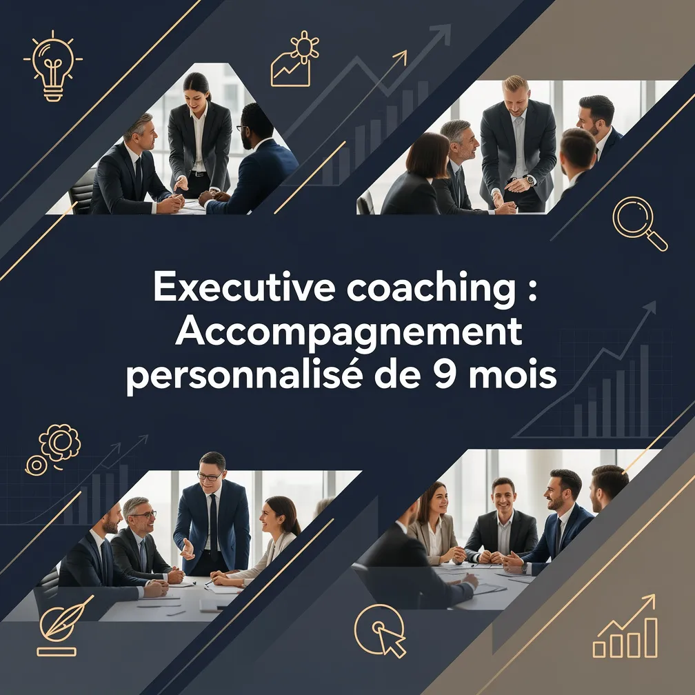 Executive coaching : Accompagnement personnalisé de 9 mois